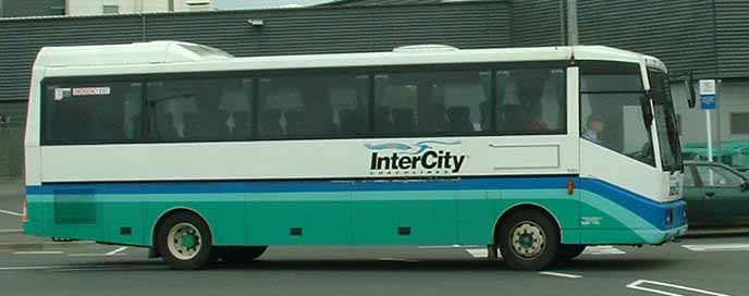 InterCity coach in Wellington